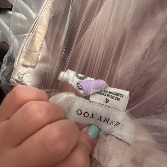 Jenny Yoo Nadia Dress Pale Gold - Picture 6 of 10